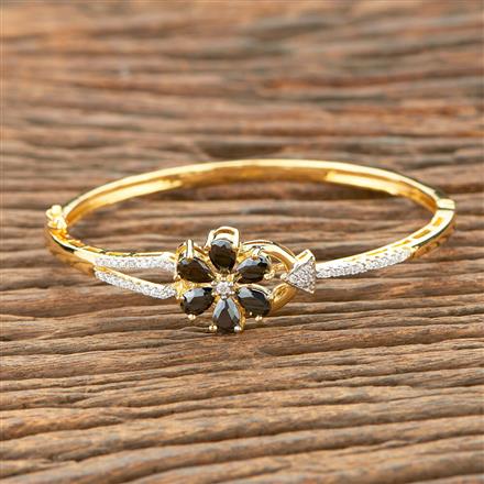 Cubic Zirconia Classic Kada With 2 Tone Plating