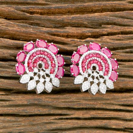 Cubic Zirconia Classic Tops With Rhodium Plating