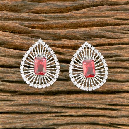 Cubic Zirconia Classic Tops With Rhodium Plating