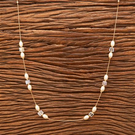 Cubic Zirconia Classic mala necklace With Gold Plating