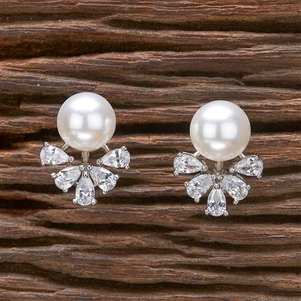 Cz Moti Tops With 2 Tone Rhodium Plating