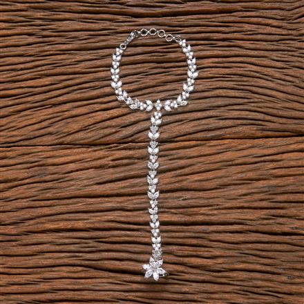 Cz Classic Hath Pan With 2 Tone Rhodium Plating