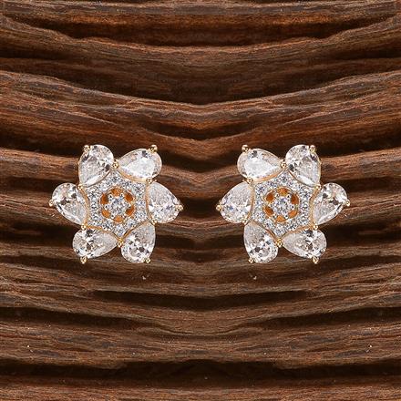 Cz Delicate Tops With 2 Tone Plating