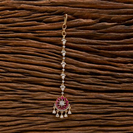 Cz Delicate Tikka With 2 Tone Plating