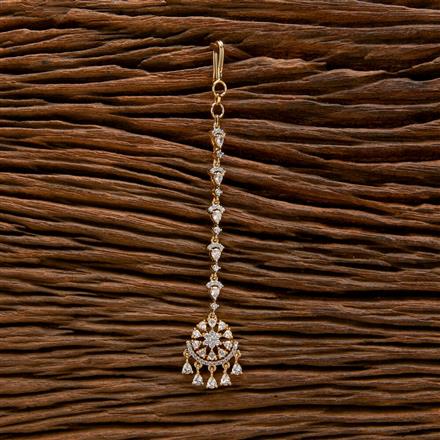 Cz Delicate Tikka With 2 Tone Plating