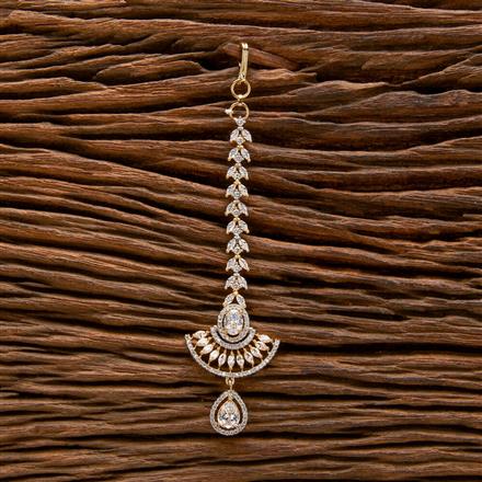 Cz Delicate Tikka With 2 Tone Plating