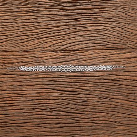 Cz Classic Shishful With Rhodium 2 Tone Plating