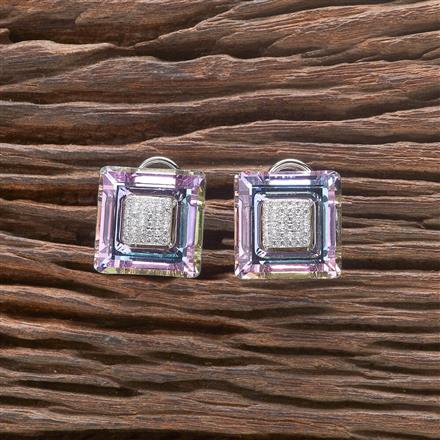 Cz Classic Tops With Rhodium Plating