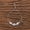 Cubic Zirconia Adjustable Bracelet With Mehndi Plating