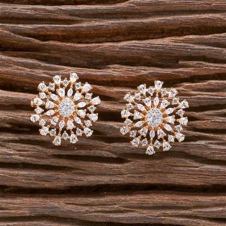 Cubic Zirconia Classic Tops With 2 Tone Rhodium Plating