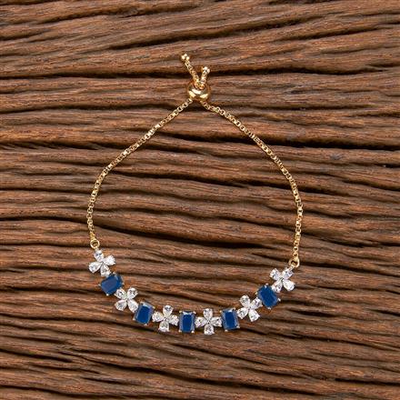 Cubic Zirconia Classic Bracelet With 2 Tone Plating