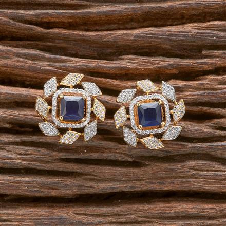 Cubic Zirconia Tops With 2 Tone Plating