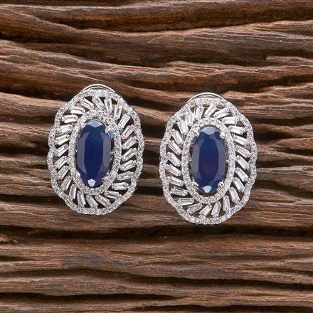 Cubic Zirconia Classic Tops With Rhodium Plating