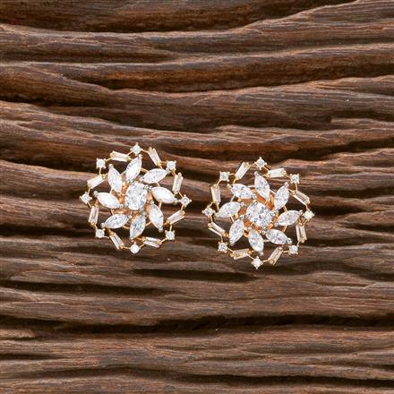 American Diamond Classic Tops With 2 Tone Rhodium Plating