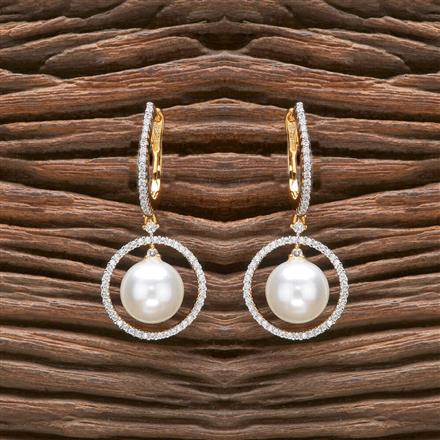 American Diamond Classic Bali With 2 Tone Rhodium Plating