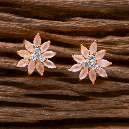 Cubic Zirconia Classic Tops With 2 Tone Plating