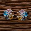 Cubic Zirconia Classic Tops With Rhodium Plating