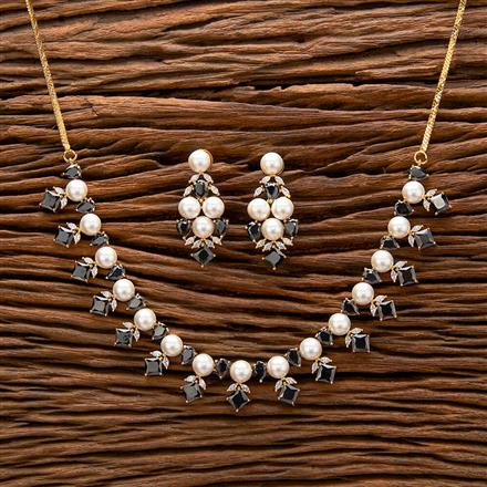 Cubic Zirconia Classic Necklace With Gold Plating