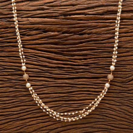 Cubic Zirconia Classic mala necklace With Gold Plating