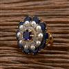 Cz Classic Ring With 2 Tone Plating
