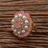 Cz Classic Ring With 2 Tone Plating