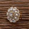 Cz Classic Ring With 2 Tone Plating