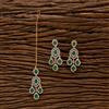 Cubic Zirconia Classic Earring Tikka With 2 Tone Plating