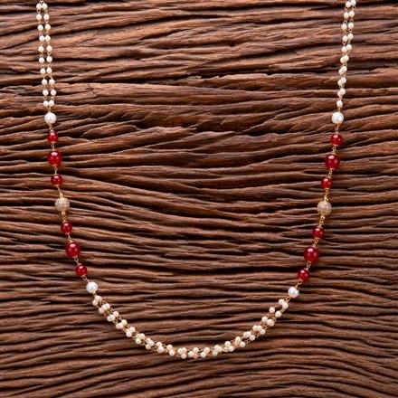 Cubic Zirconia Classic Mala Necklace With Gold Plating