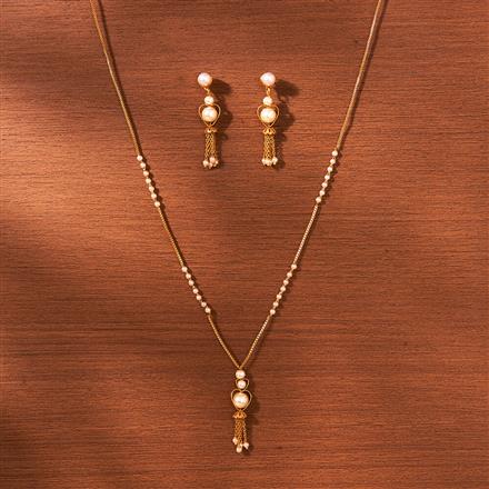 Cubic Zirconia Classic mala necklace With Gold Plating