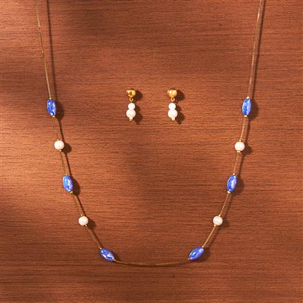 Cubic Zirconia Classic mala necklace With Gold Plating