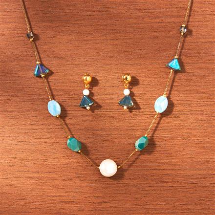 Cubic Zirconia Classic mala necklace With Gold Plating