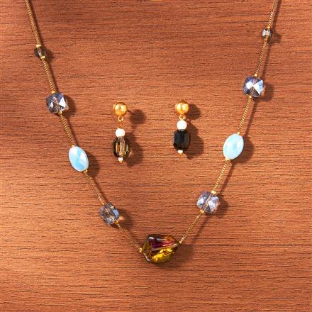 Cubic Zirconia Classic mala necklace With Gold Plating