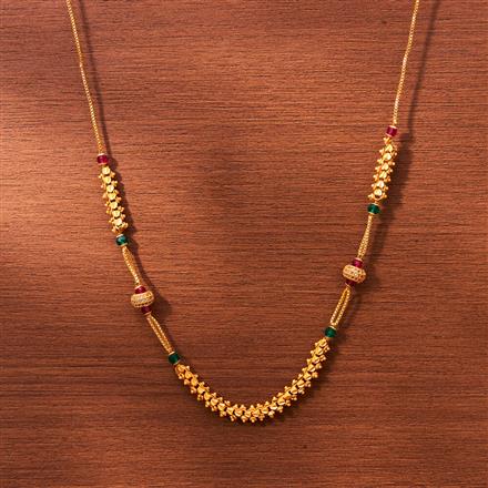 Cubic Zirconia Classic mala necklace With Gold Plating