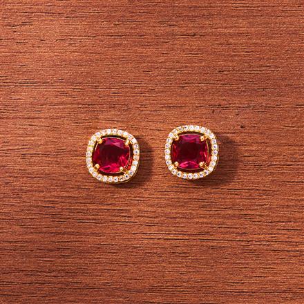 Cubic Zirconia Delicate Tops With Gold Plating