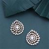 Cubic Zirconia Classic Tops With Gold Rhodium Plating