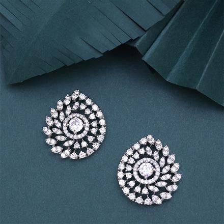 Cubic Zirconia Classic Tops With Gold Rhodium Plating
