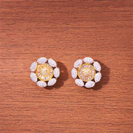Cubic Zirconia Classic Tops With Gold Rhodium Plating