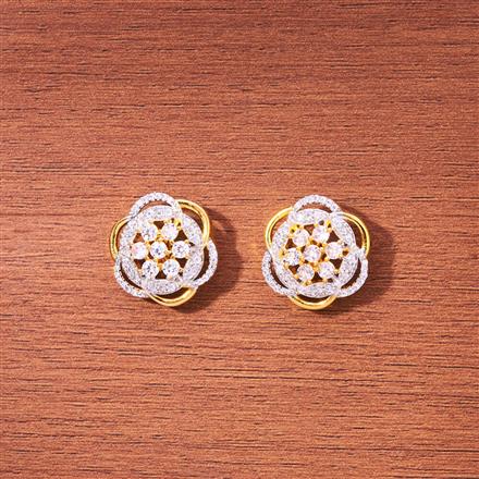 Cubic Zirconia Classic Tops With Gold Rhodium Plating
