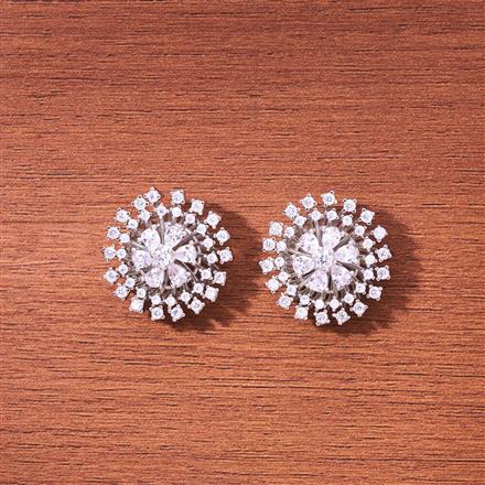 Cubic Zirconia Tops With Gold Rhodium Plating