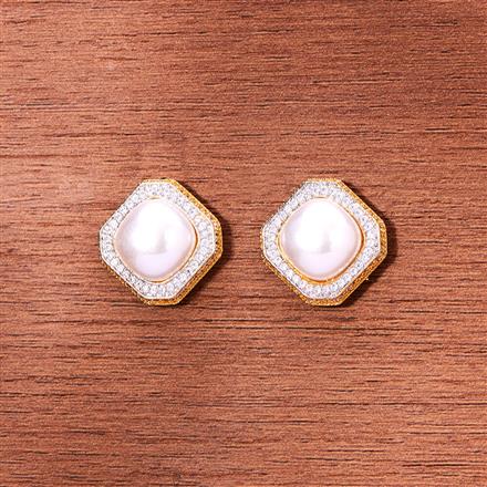 Cubic Zirconia Classic Tops With Gold Rhodium Plating