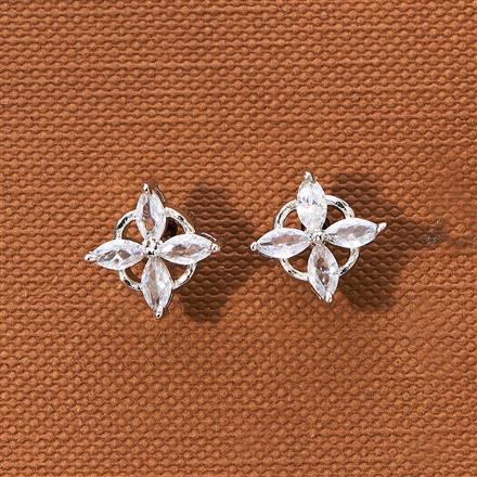American Diamond Delicate Tops With Gold Rhodium plating