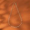 American Diamond Classic Chain With Gold Rhodium plating