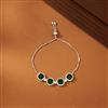 Cubic Zirconia Adjustable Bracelet With Mehndi Plating