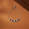 Cubic Zirconia Adjustable Bracelet With Mehndi Plating