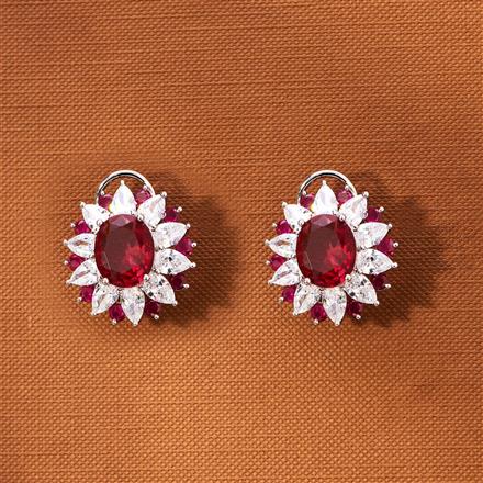 American Diamond Classic Tops With Rhodium Plating