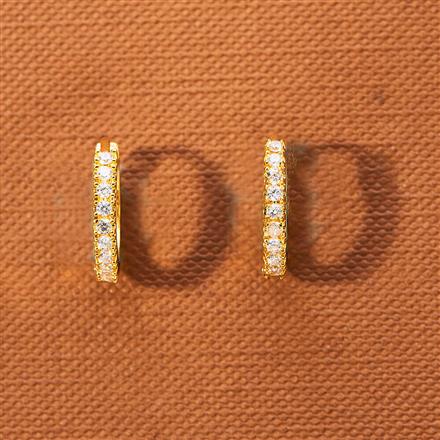 American Diamond Delicate Bali With Gold Plating