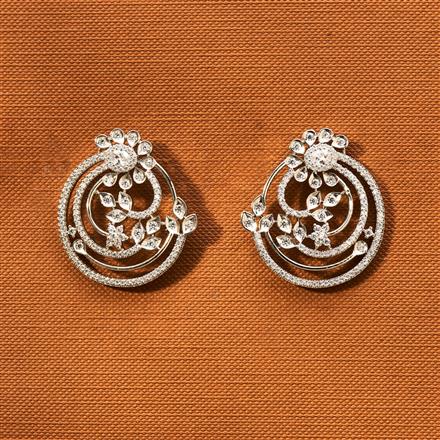 Cz Classic Tops With Rhodium 2 Tone Plating