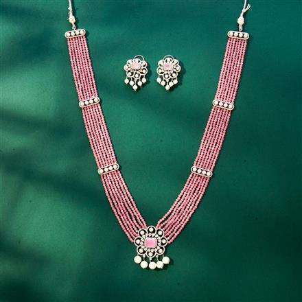 Cz Classic Pendant Set With Rhodium Plating
