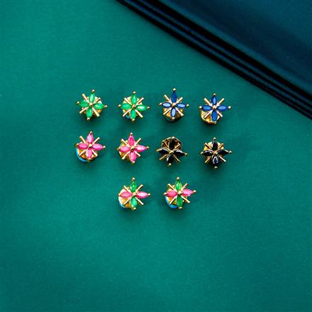 Cz Delicate Tops With Gold Plating