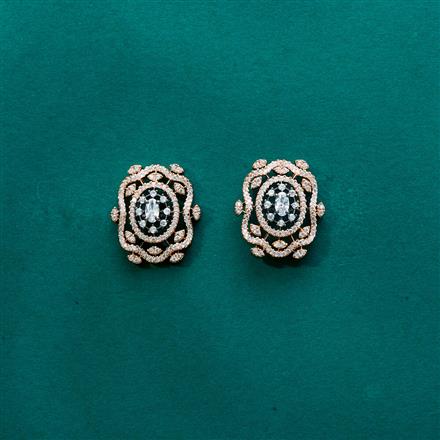 Cz Classic Tops With Black 2 Tone Rhodium Plating